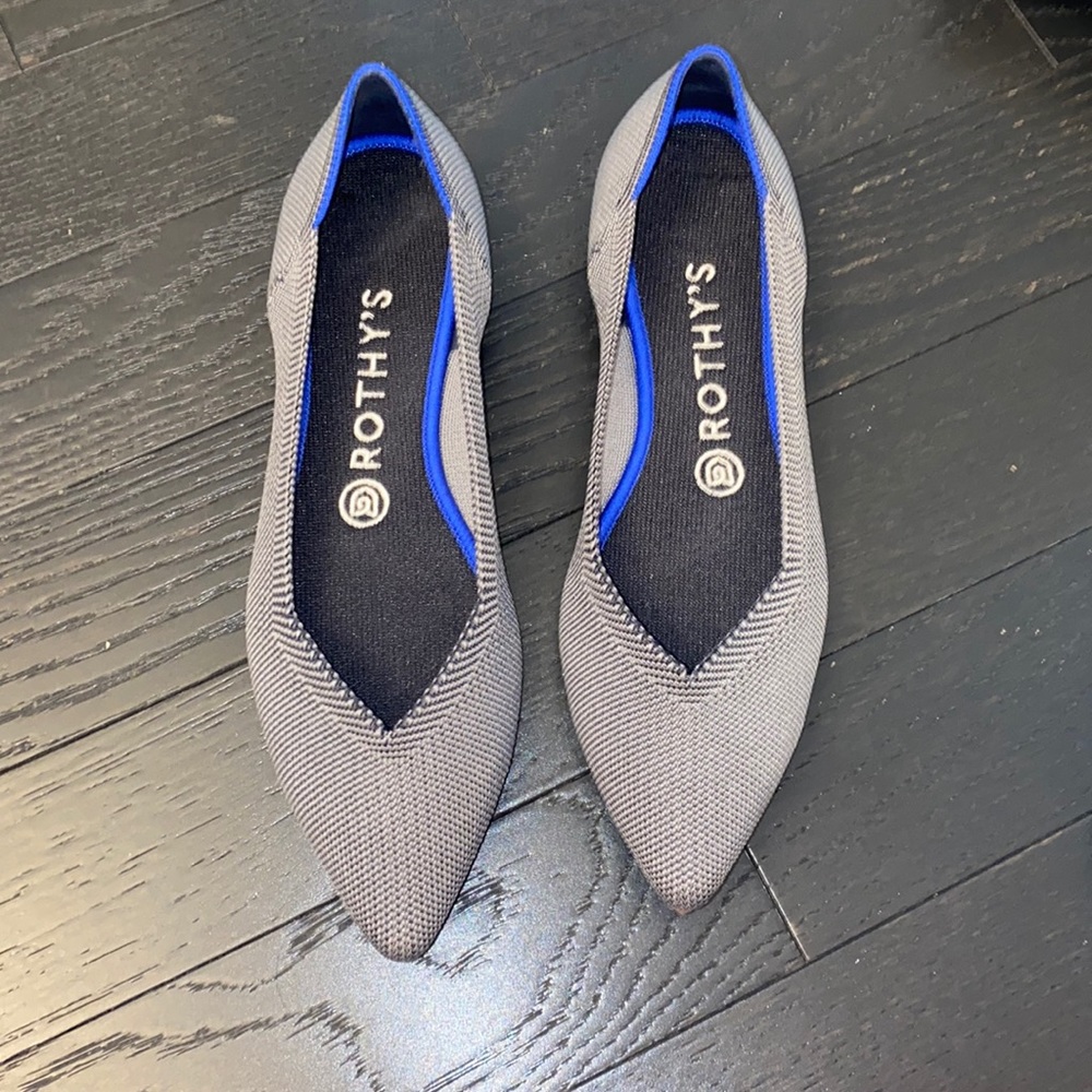 Rothy’s Size 8 Charcoal Color Rothy’s - image 1